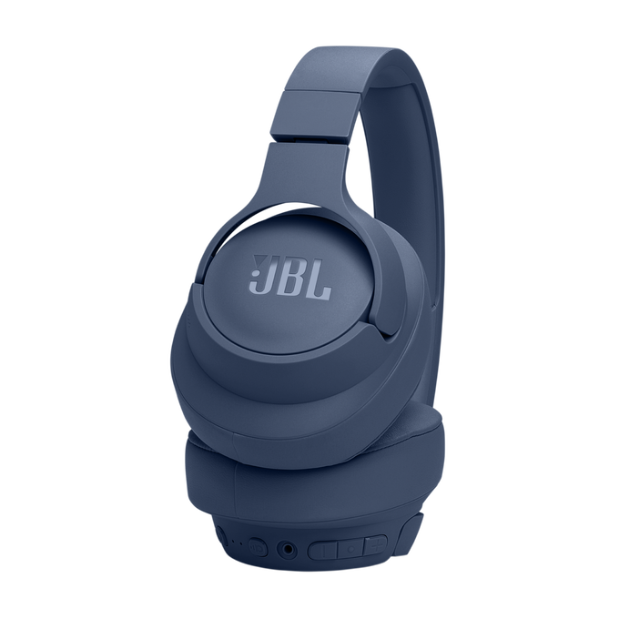 JBL Tune 770NC - Blue - Adaptive Noise Cancelling Wireless Over-Ear Headphones - Detailshot 2 image number null